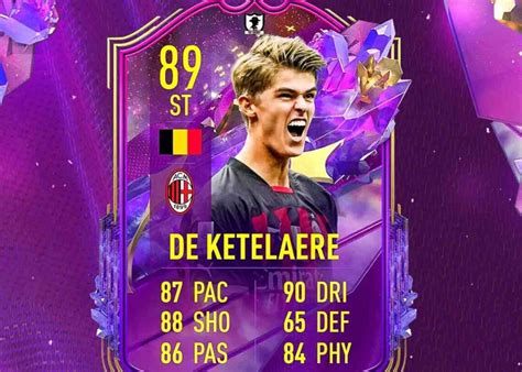 de ketelaere fifa 23|Charles De Ketelaere EA FC FIFA 23 Career Mode Ratings